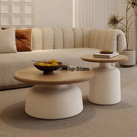 Luxury Nordic Aesthetic Coffee Table - Simple Elegance for Your Living Space.