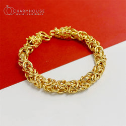 Gold Plated Dragon Chain Bracelets for Men