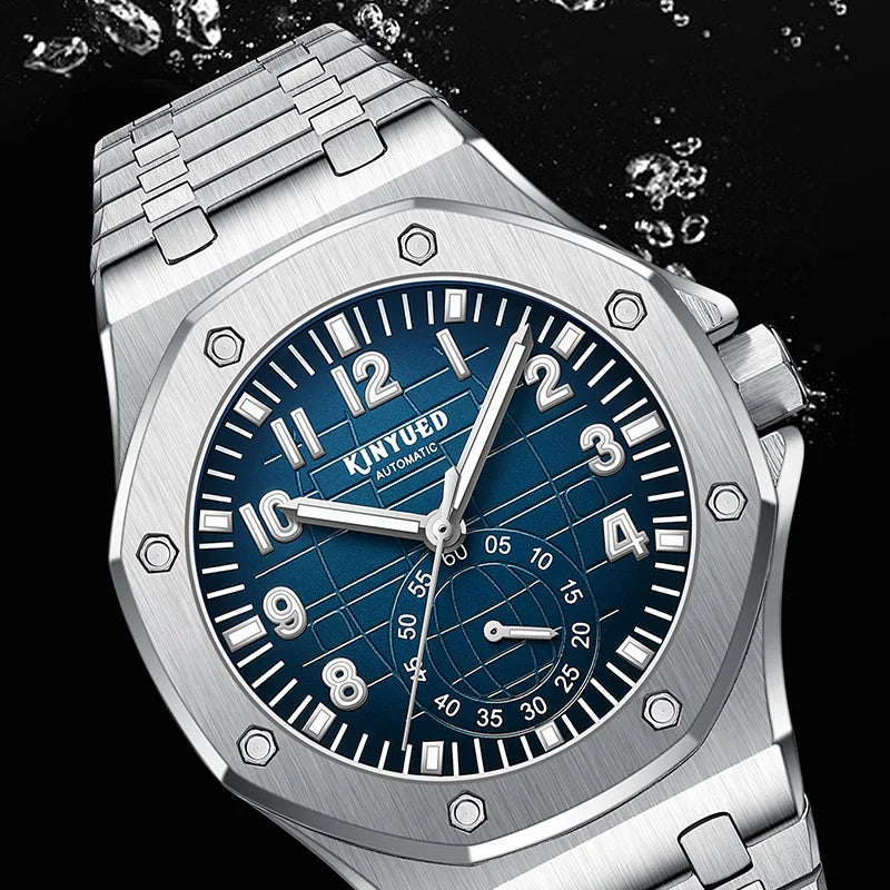 Kinyued Man Automatic Mechanical Wrist Watches.