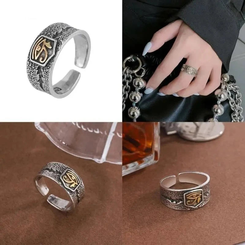 Devil Eye Finger Ring Gifts for Women Girl.