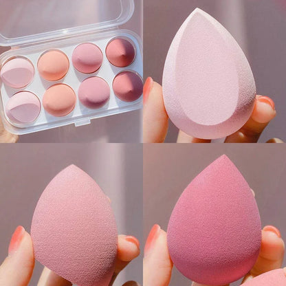 4pcs Makeup Sponge Blender Beauty Egg Cosmetic Puff Soft Foundation.