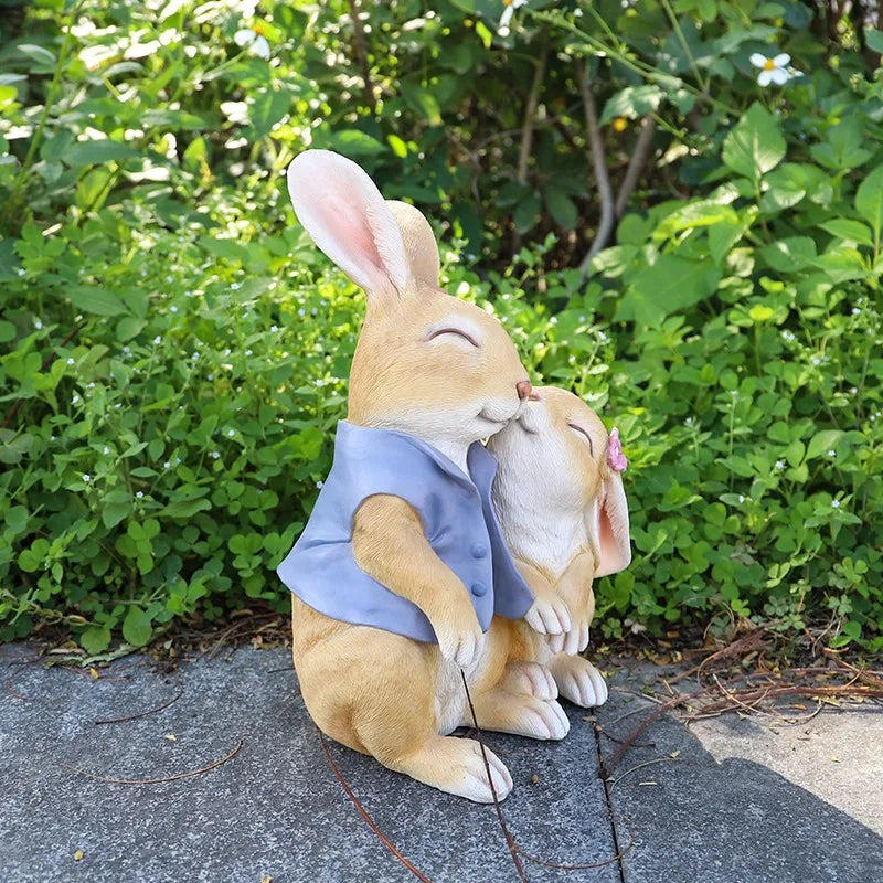 Cute Creative Garden Rabbit Decoration.