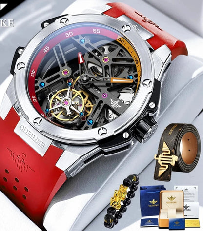 Tourbillon Automatic Mechanical Watches for Men.