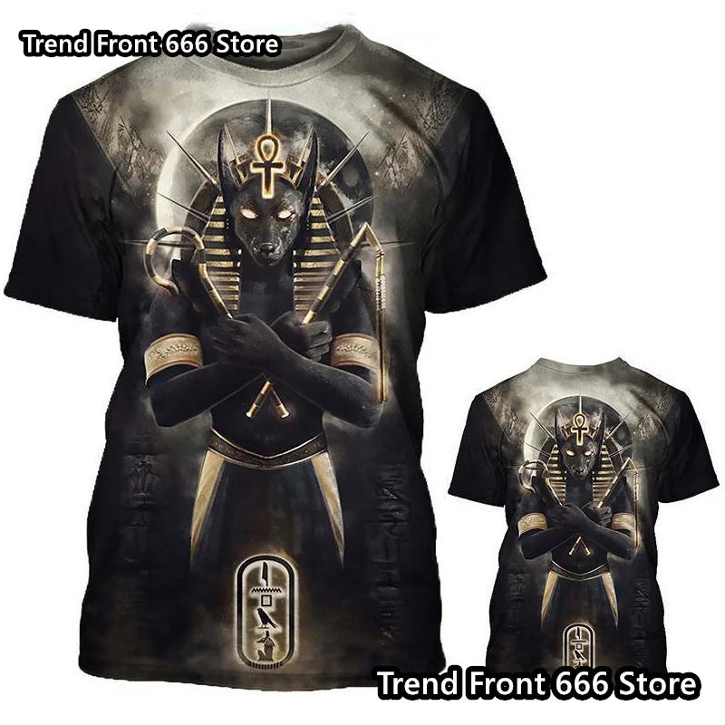 Summer Kids And Mens Egyptian pharaoh t shirts.