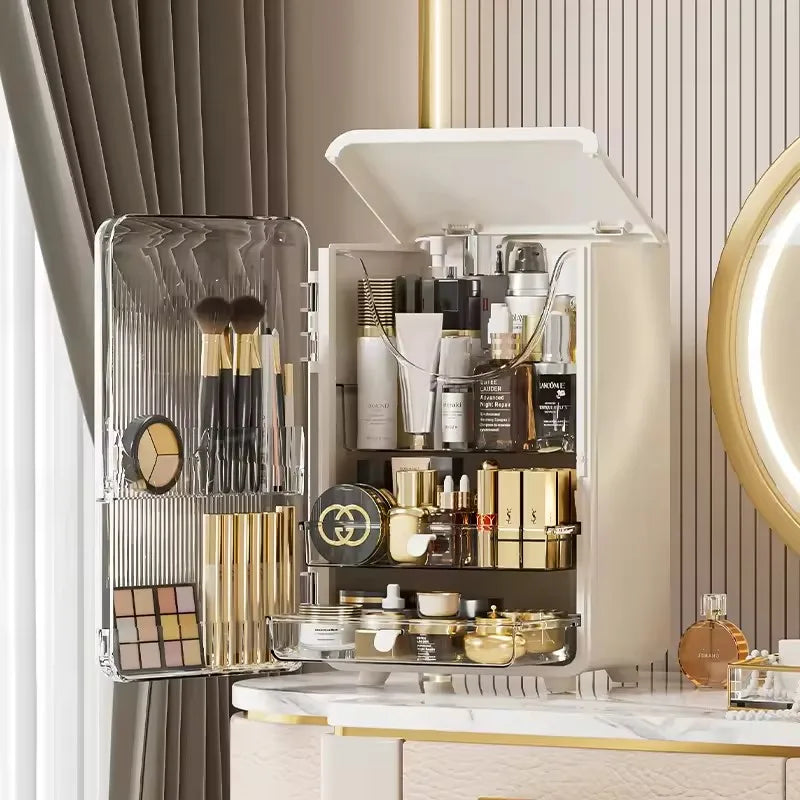 Plastic Upgrade Luxury Cabinet Desktop Makeup.