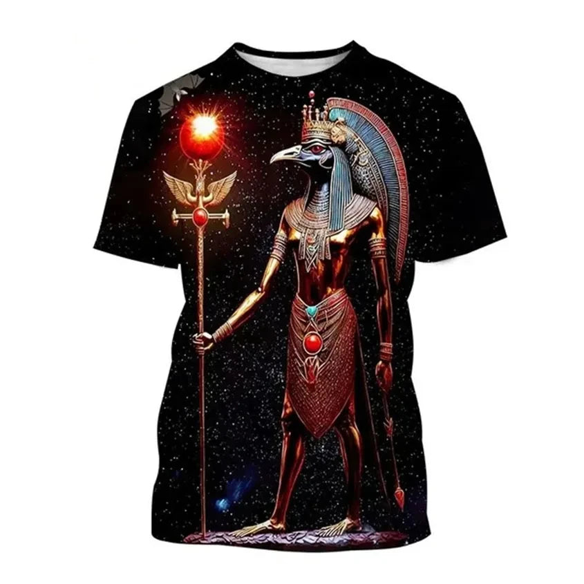 Ancient Egypt Pharaoh 3D Unisex T-Shirt.