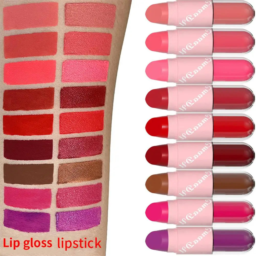 Matte Lipstick Liquid Purple Lip Glaze!