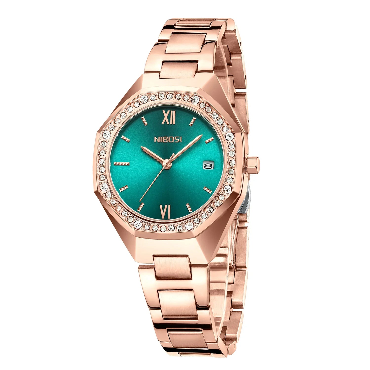 NIBOSI Women Luxury Watches Top Brand Luxury Quartz.