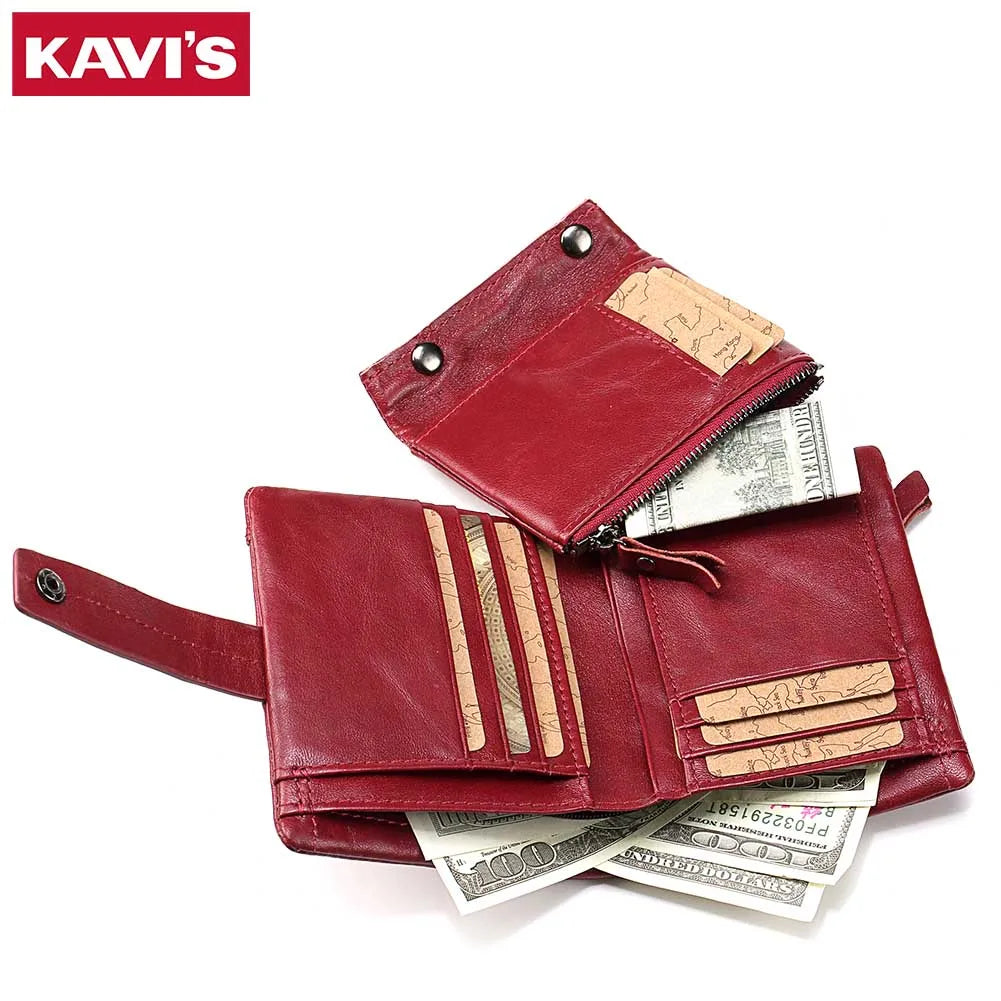 Genuine Leather Women Wallet for Coin.###