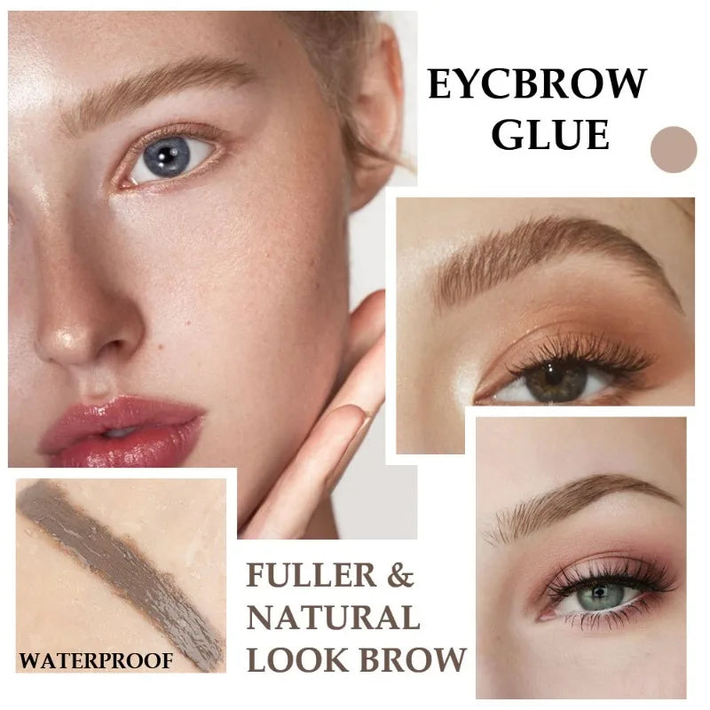 Long Lasting Eyebrow Dye Tint Waterproof Eye brow Creamwith Eyebrow Brush Natural Eye Brow Enhancers Wild Eyebrow Tinted Makeup