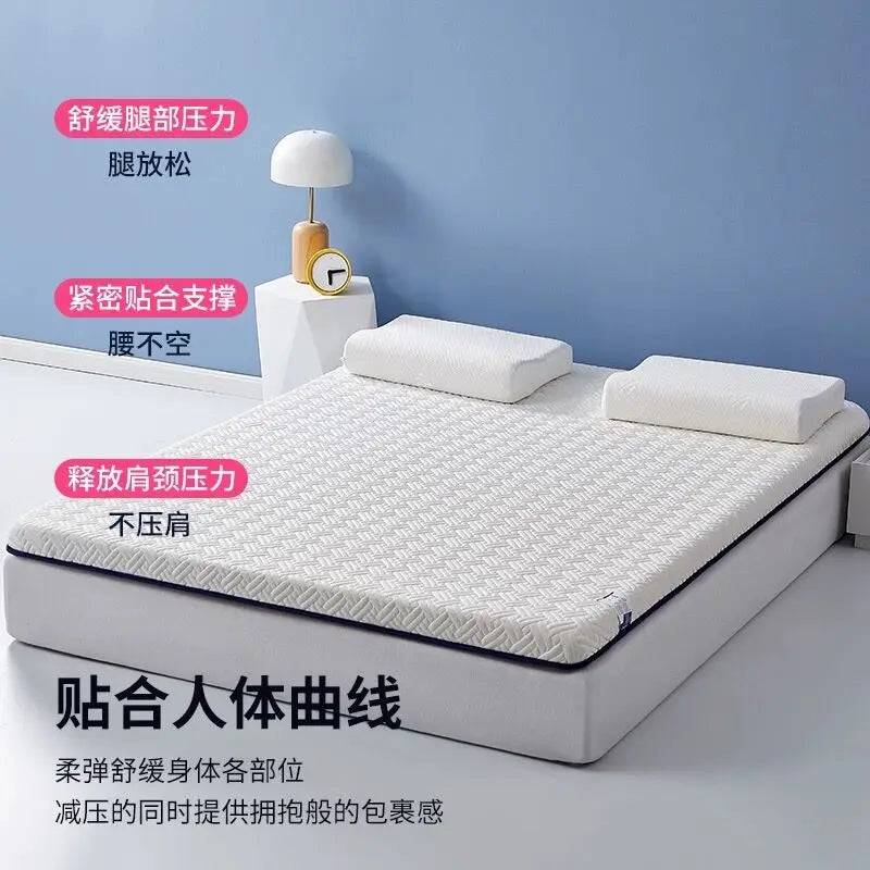 Memory foam soft mattresses tatami mat household double foldable mattress students dormitory single sponge mattress sleeping pad