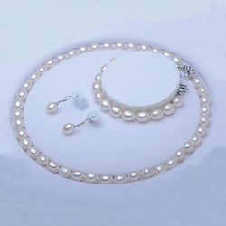 Product Description and Features for 4A Pearl Jewelry Set