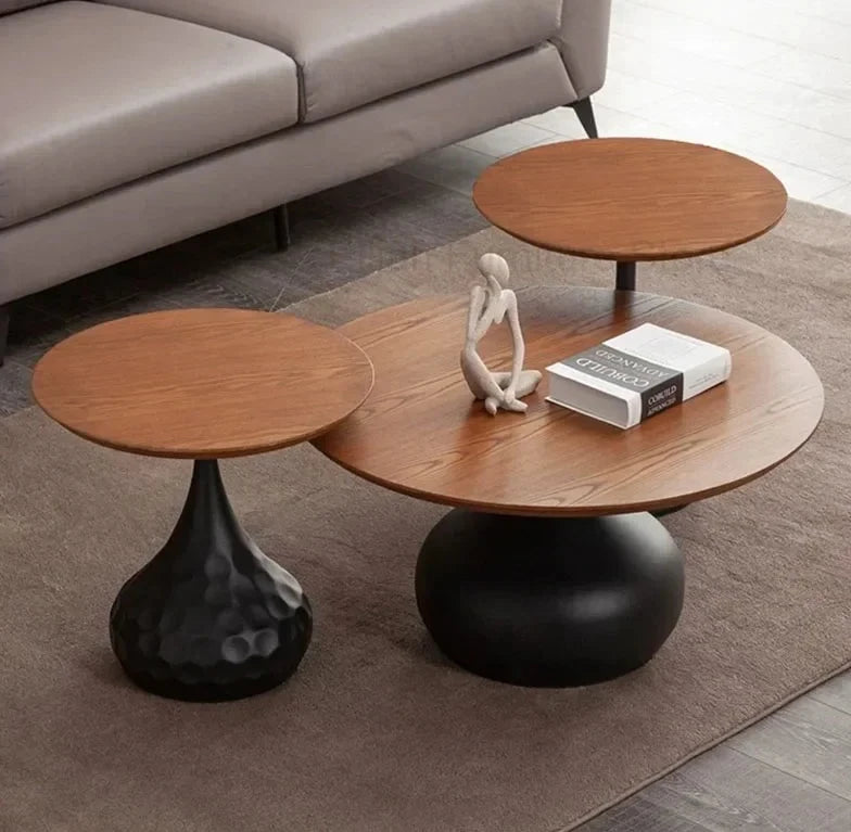 Luxury Nordic Coffee Table: Elegant Minimalism for Your Living Room