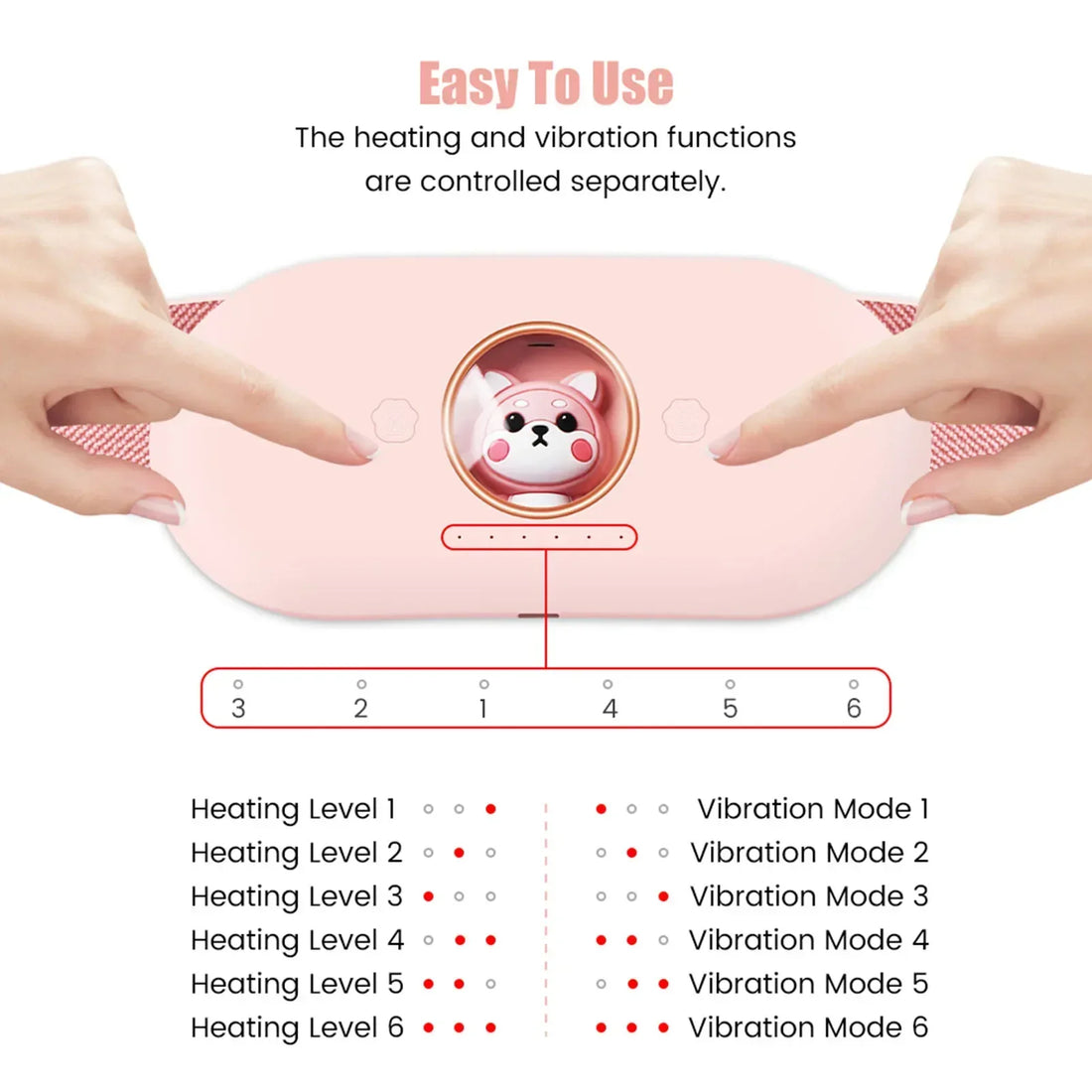 Menstrual Heating Self Massage Heat Period Pain.