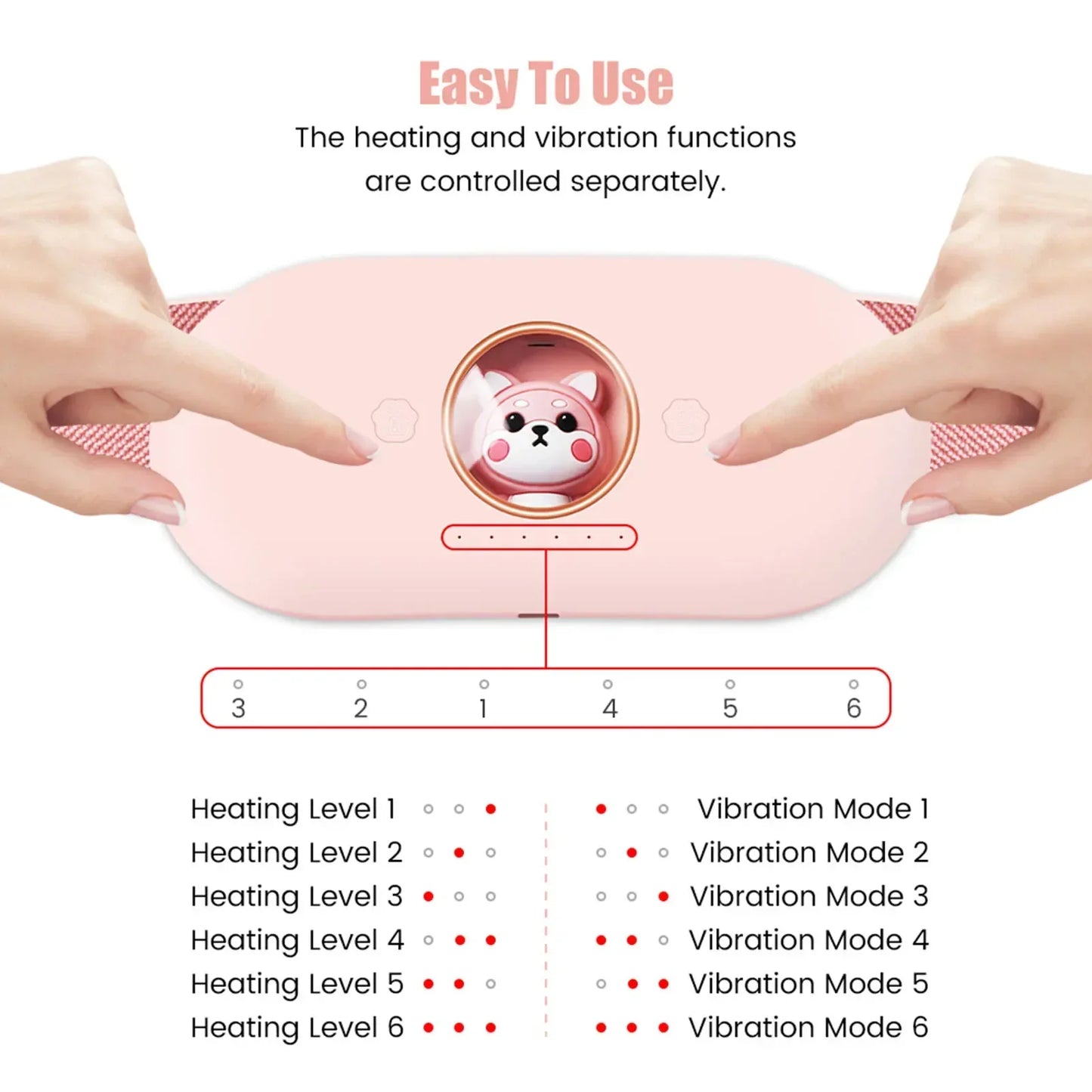 Menstrual Heating Self Massage Heat Period Pain.