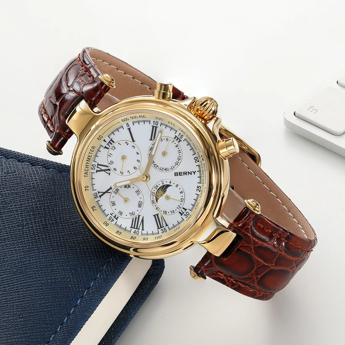 BERNY Automatic Retro Watch for Men.