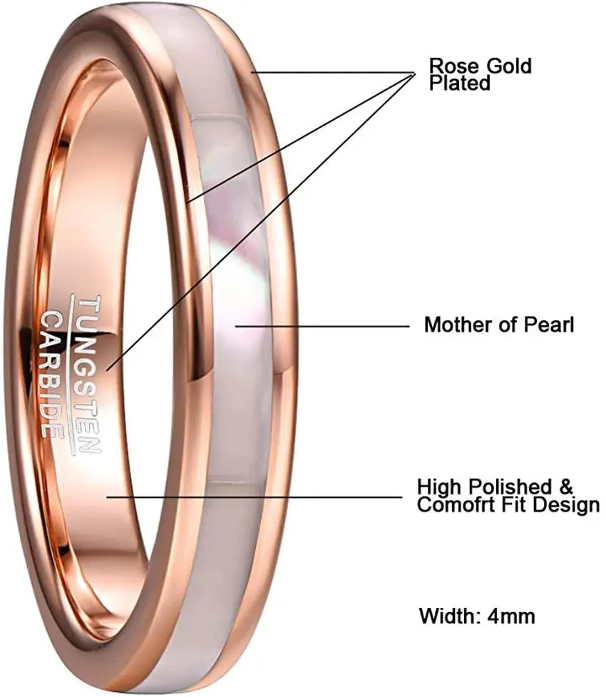 Tungsten Carbide Ring Women&