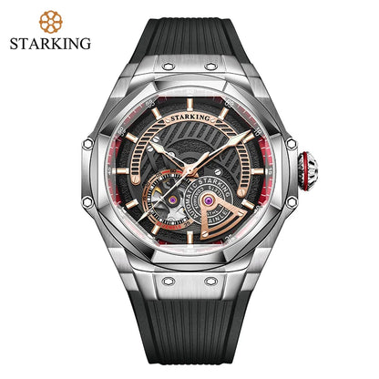 STARKING AM0385 Skeleton Automatic Mechanical Watch.