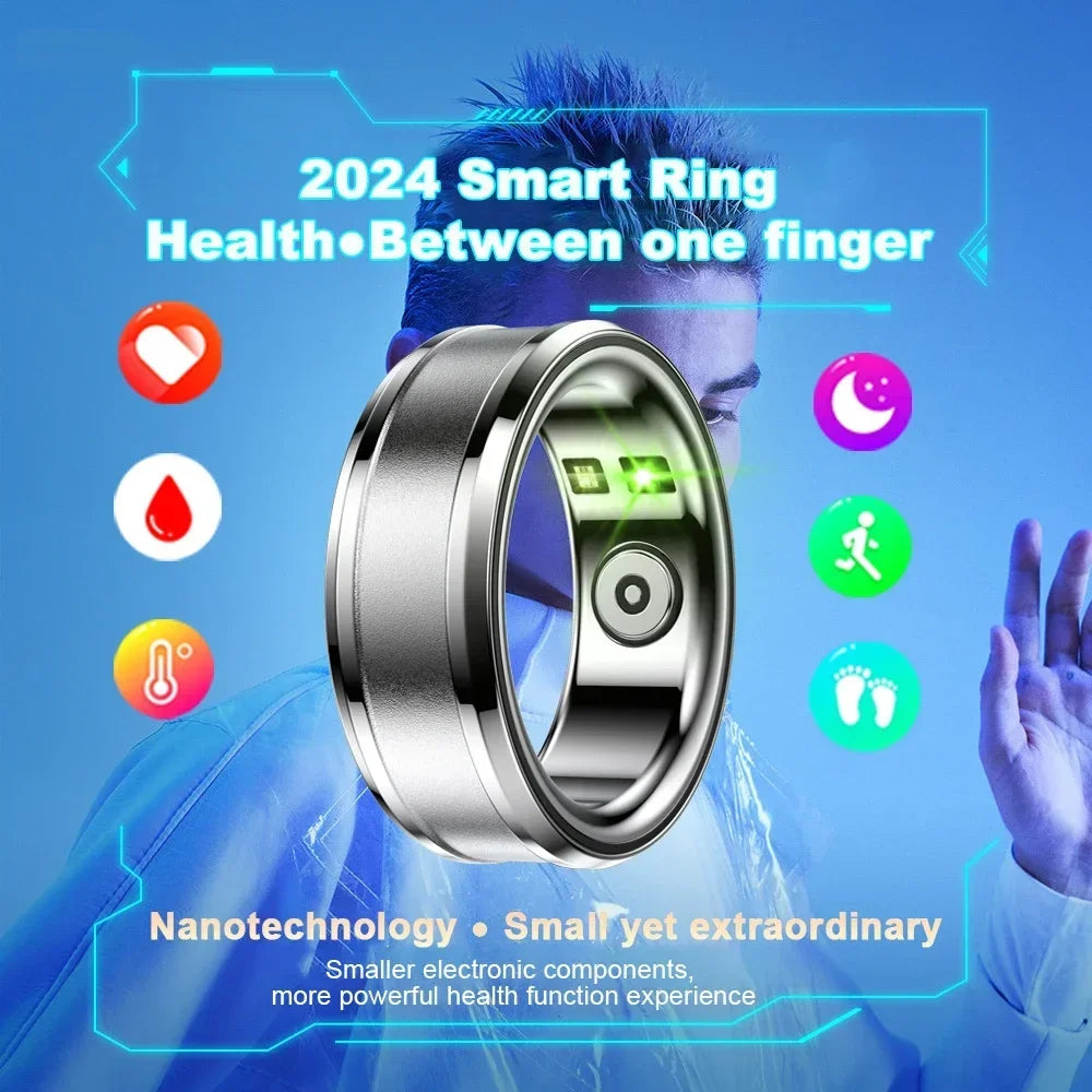 Smart Ring Health Monitor For Men Women.