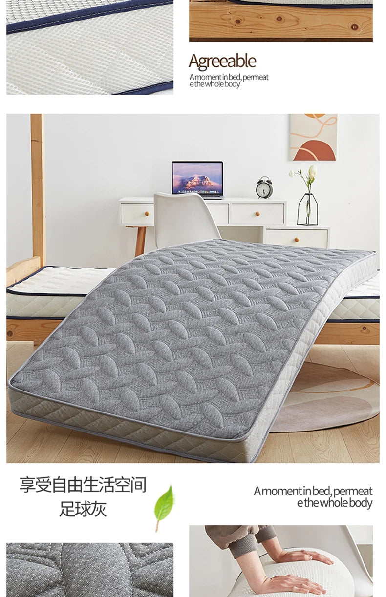 Latex mattress soft mat tatami floor sleeping mat home rental special student dormitory single sponge mat