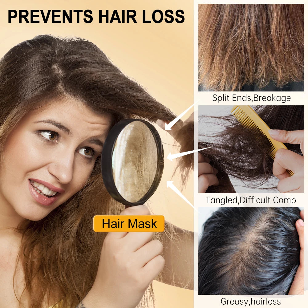 Hair Mask Brazilian Keratin Hair Treatment.