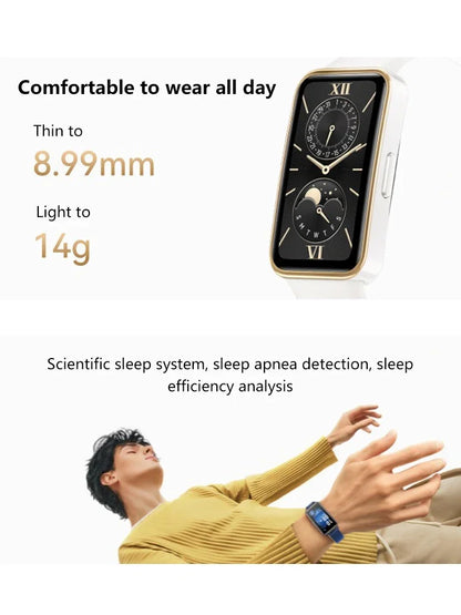 Huawei Band 9 smart sports bracelet, thin and comfortable,.