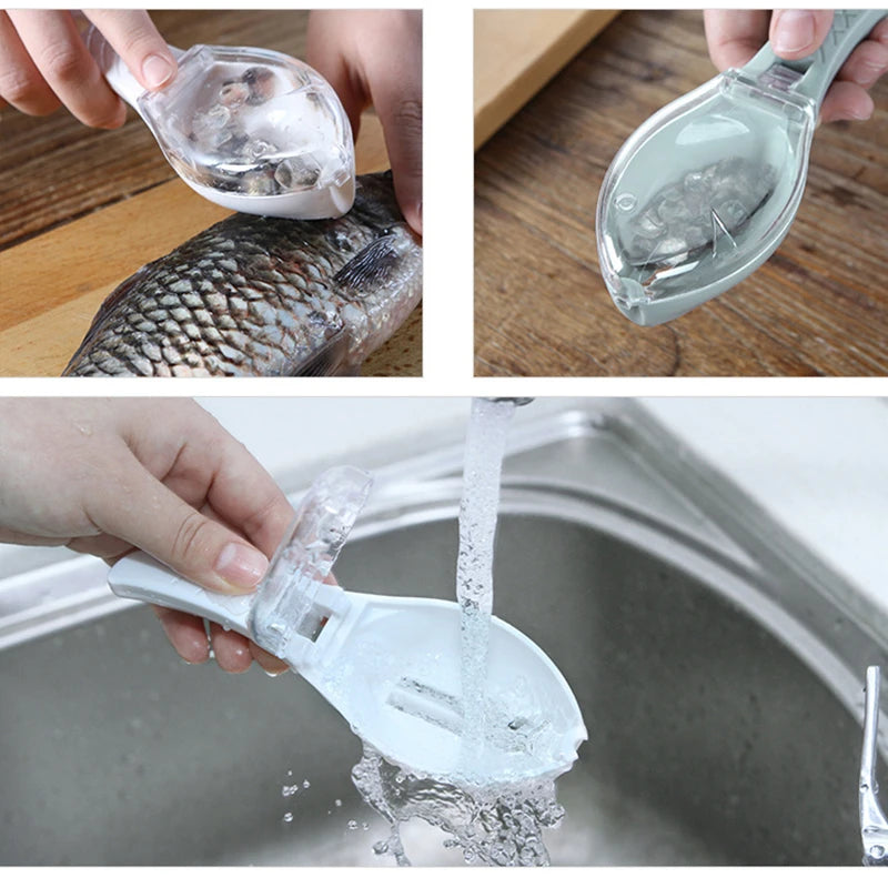 Fish Scales Grater Scraper Cleaning Tool!