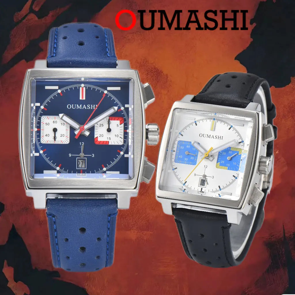 Oumashi 7750 Diving Watches ETA Automatic Multifunction.