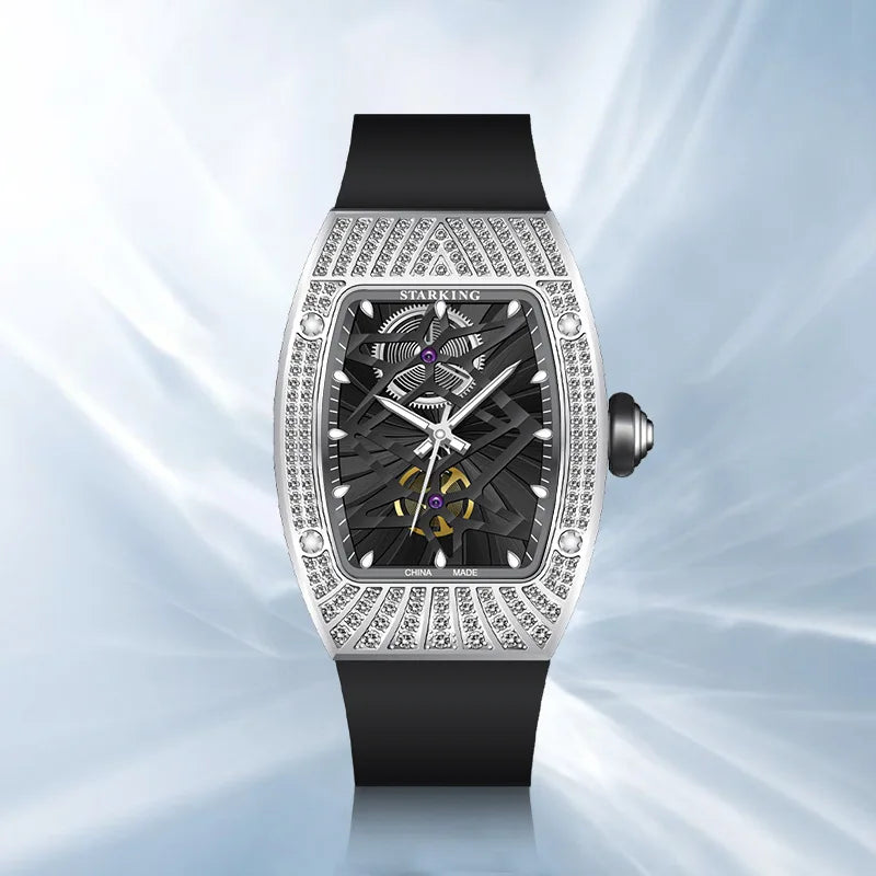 STARKING Luxury Gemini Diamond-Encrusted Women's Quartz Watch BL1099.