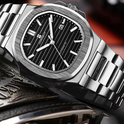 Titanium Men's Watch Automatic Mechanical Waterproof.