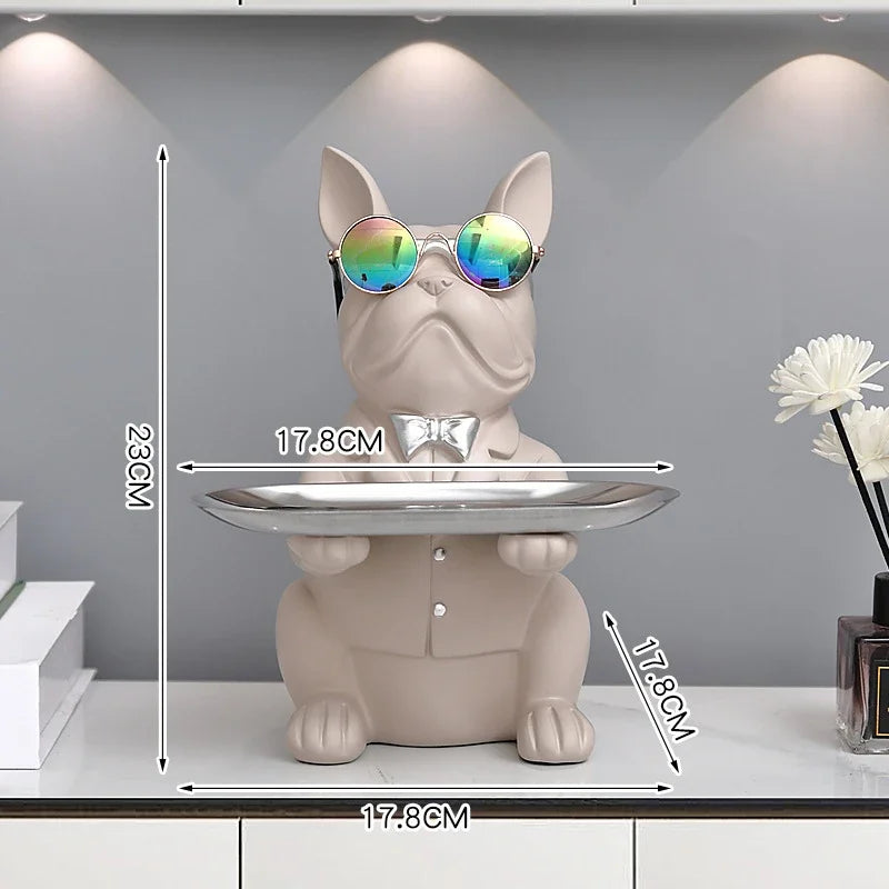 Bulldog Storage Decoration,Nordic Light Luxury.