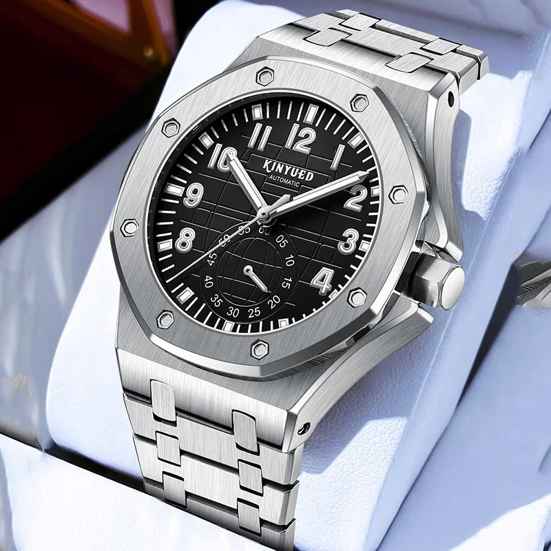 Kinyued Man Automatic Mechanical Wrist Watches.