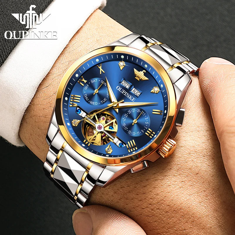 OUPINKE Original Automatic Mechanical Watch for Men