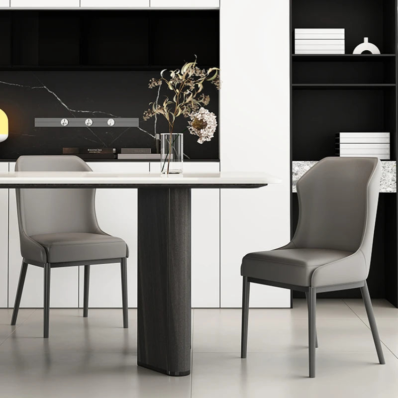 Light Luxury High Sense Dining Chair - Modern Minimalist Dining Table Chair for Home, Hotel, and Restaurant.