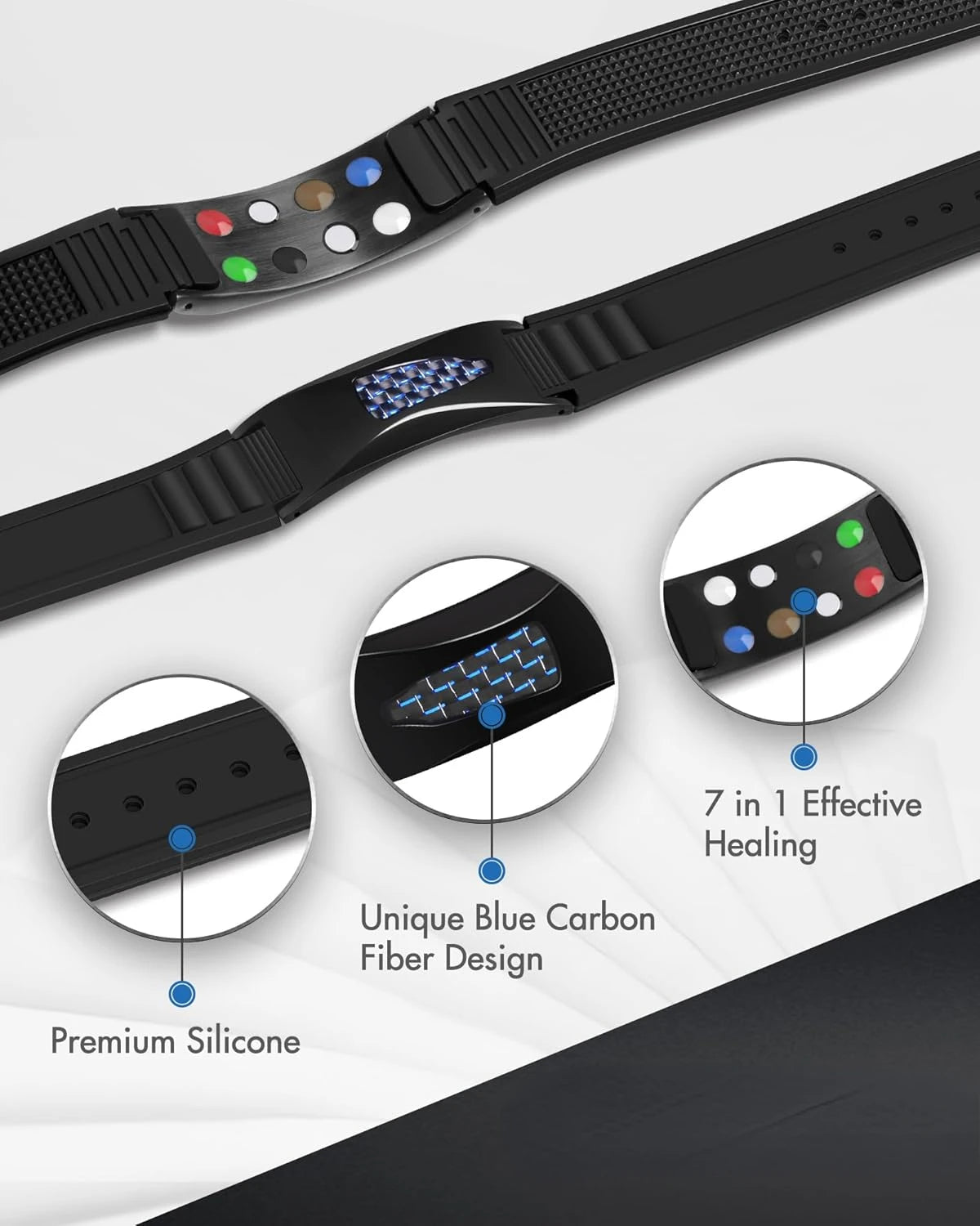 Silicone Power Balance Bracelets for unisex.