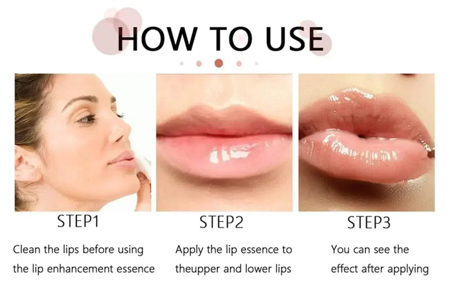 Long Lasting Lip Plumper Serum Instant.