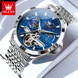 OLEVS Tourbillon Men's Watch Luxury Brand