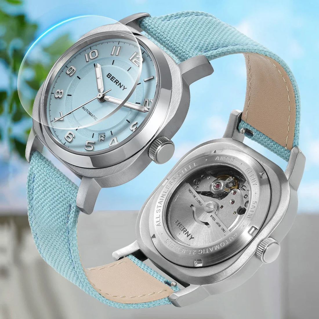 BERNY Mechanical Watch for Women.