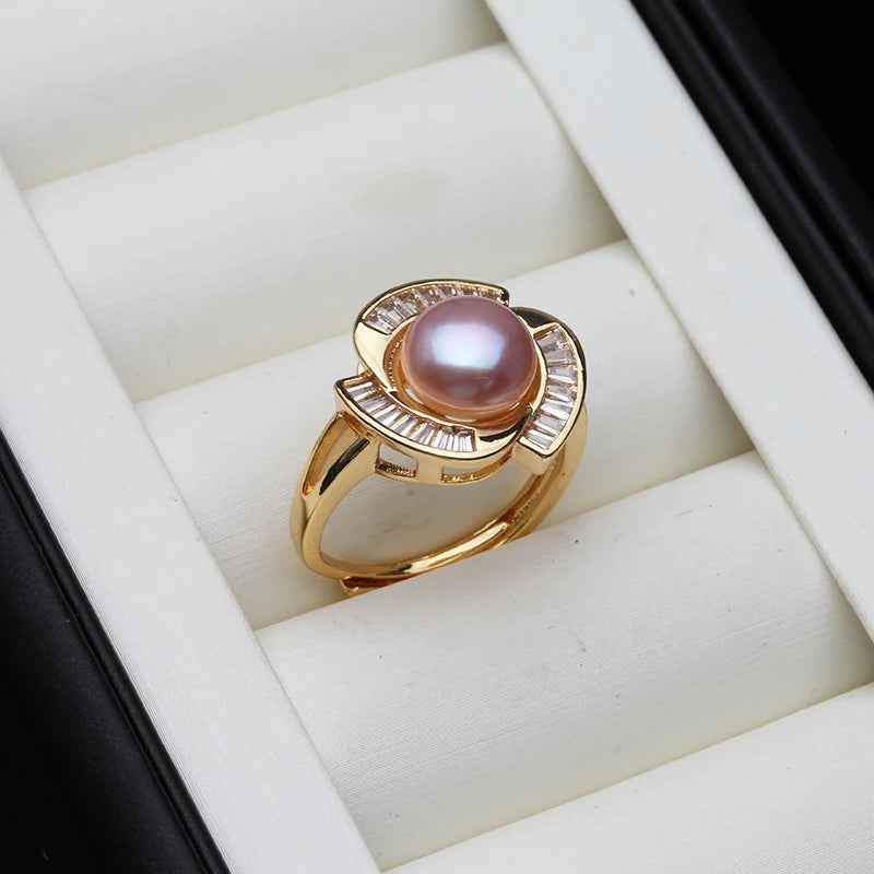 2023 Freshwater Pearl Rings for Women.