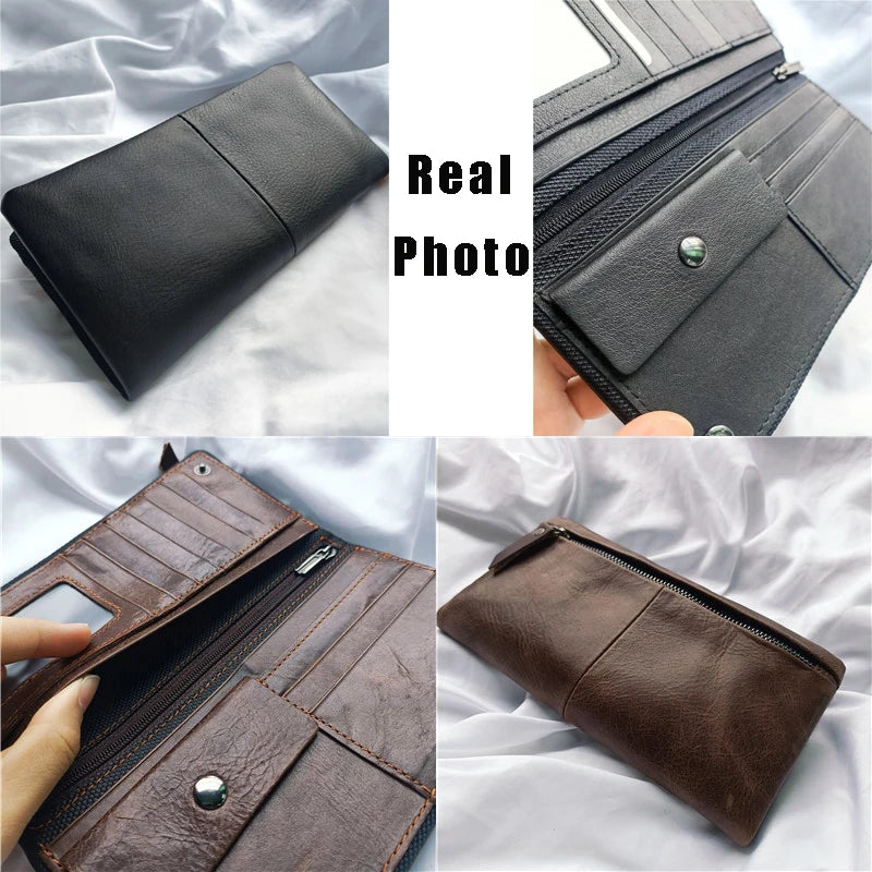 Hot Sale Men's Wallet Genuine Leather Men.