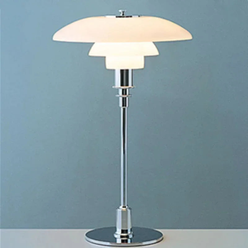 Danish Designer Nordic Glass Desk Lamp.