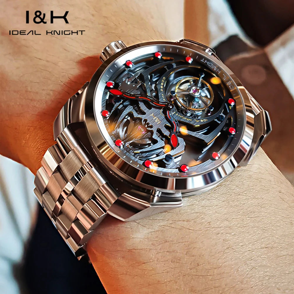 IDEAL KNIGHT Tourbillon  Waterproof Watch