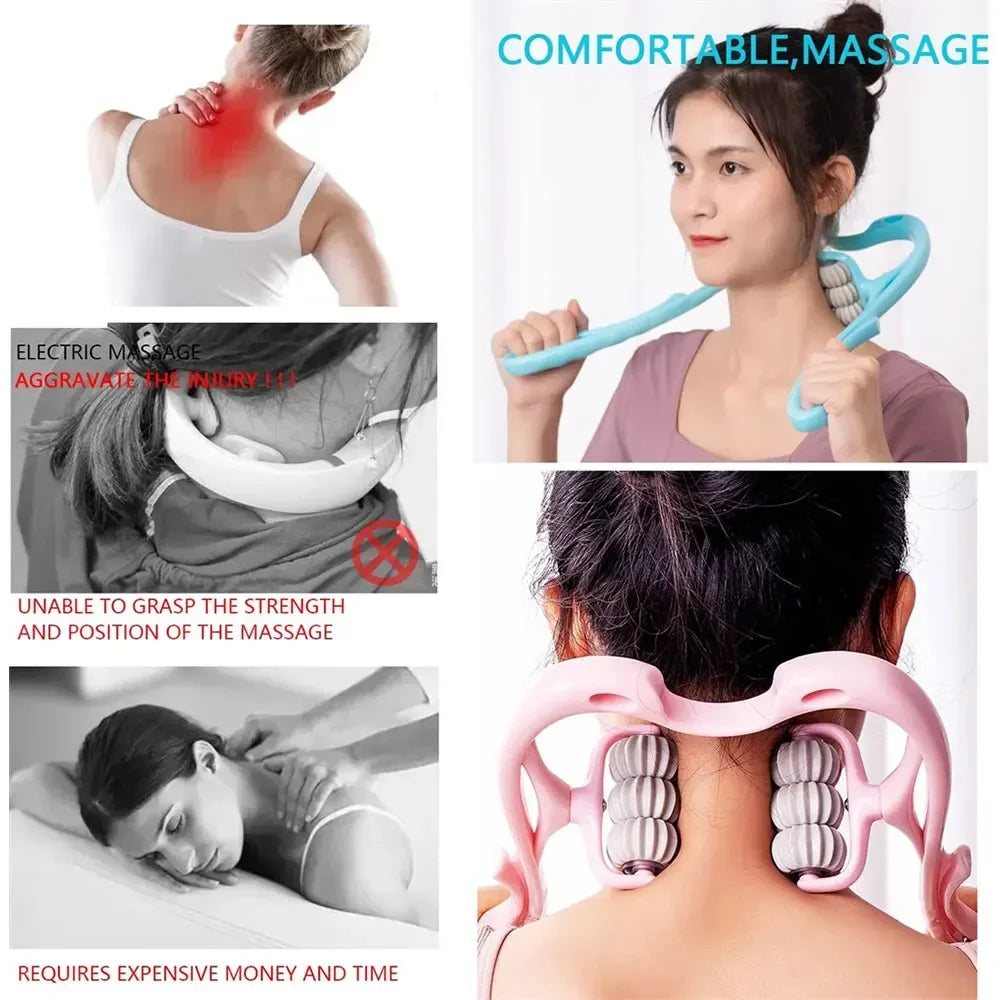 Neck Massager, Trigger Point Roller Massager for Pain Relief Deep.