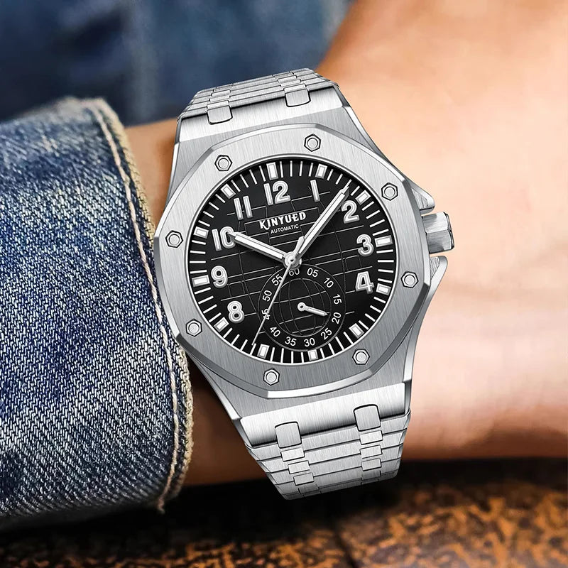 Kinyued Man Automatic Mechanical Wrist Watches.