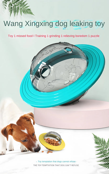 Dog Toys Increase Intelligence Elliptical Track Rolling Ball Leaky Food Develop Good Habits Sturdy Durable Interactive Pet Toy