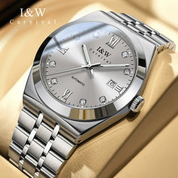 CARNIVAL Brand IW High-End Fashion Grey Mens Watches.