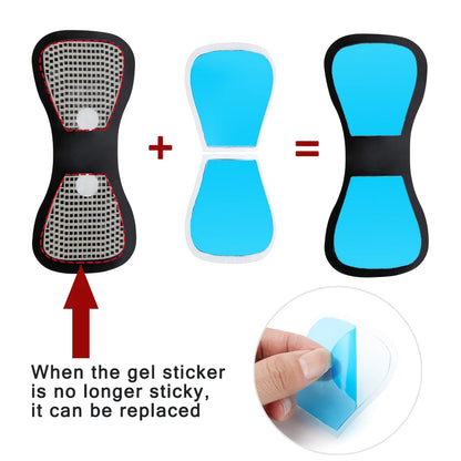 EMS Massager Neck Stretcher Patch Back Sticker Muscle.