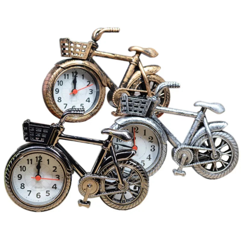 Creative Retro Bicycle Alarm Clock