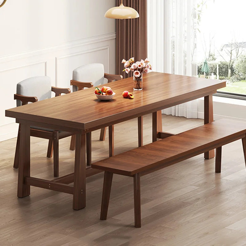 Luxury Wooden Dining Table for Small Spaces.