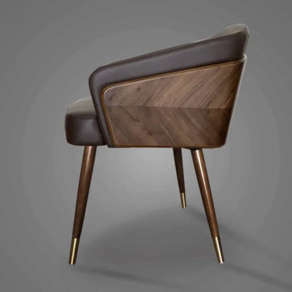 Modern Minimalist Dining Chair Luxury Wooden.